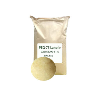 PEG-75 Lanolin CAS 61790-81-6 Water Soluble Cosmetic Emulsifier & Conditioner Ve