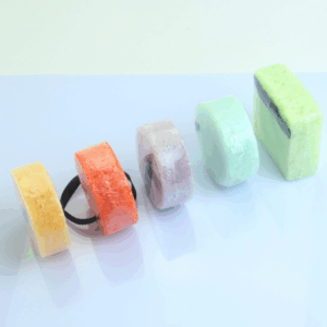 85G Natural Exfoliating Body Wash Sponge with Soap Infused Inside... - product view
