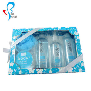 Elegance Blue Series Bath Gift Set Hand Soap Set - product view