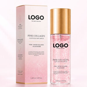 High Quality Moisturizing Balancing Strengthening Even Skin Tone Elasticity Boosting PDRN Pink Collagen Glow Jelly Mist Serum