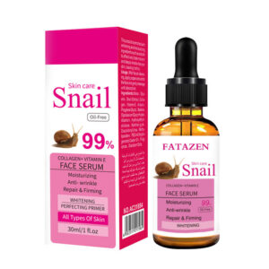 Hot Selling Organic Collagen Snail Serum Glowing Skin Improving Skin Elasticity Moisturizing Lightweight Facial Snail Serum