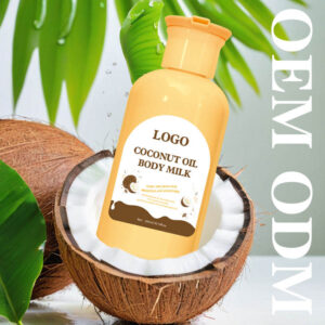 GUOCUI BIO TECH Daily Body Skin Care Moisturizing Whitening Brighten Dry Skin Hydrating Vegan Coconut Oil Fragrance Body Lotion