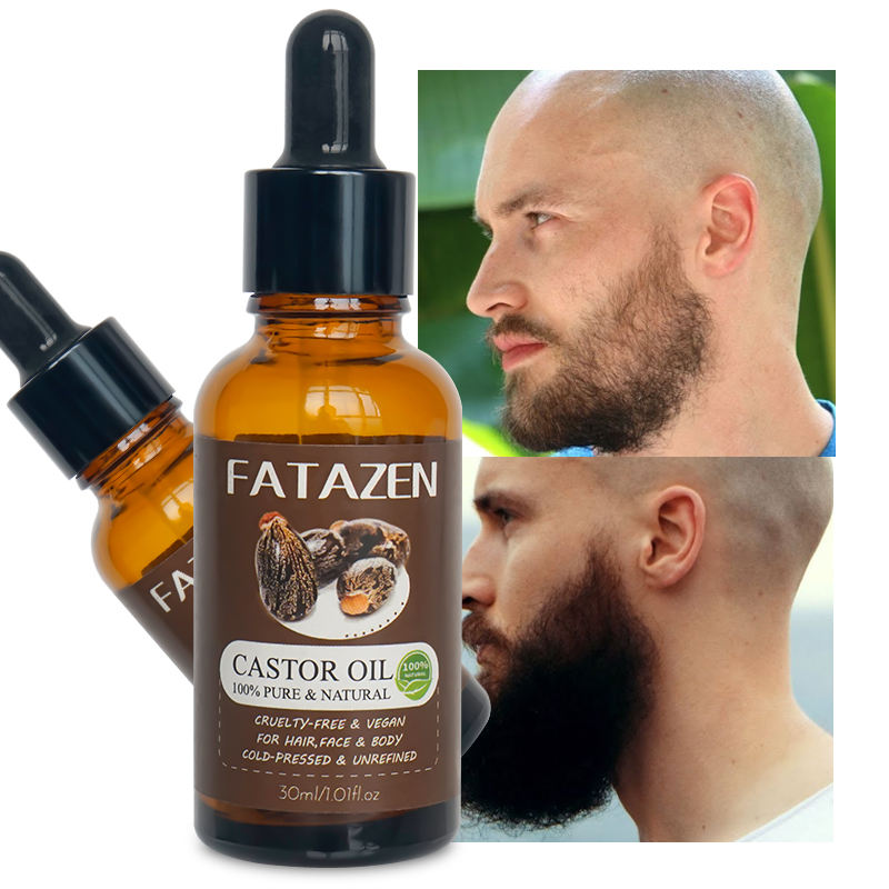 Men Care Products Natural Organic All Purpose Multifunction Oil Hair Skin Care Strengthen Product Repair Beard Castor Oil