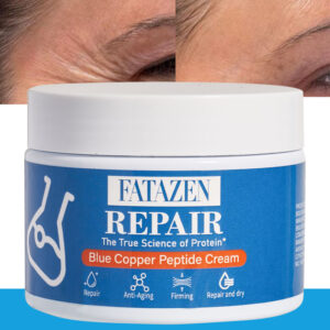 Private Label Skincare Soothing Anti Aging Anti-wrinkle Blue Copper Petide Cream Moisturizing Face Care Repairing Facial Cream