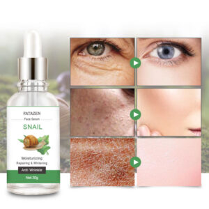 Private Label Moisturizing Skin Repairin Moisturizing Oil- Control Skincare Anti Acne Dark Spot Removal Snail Facial Serum