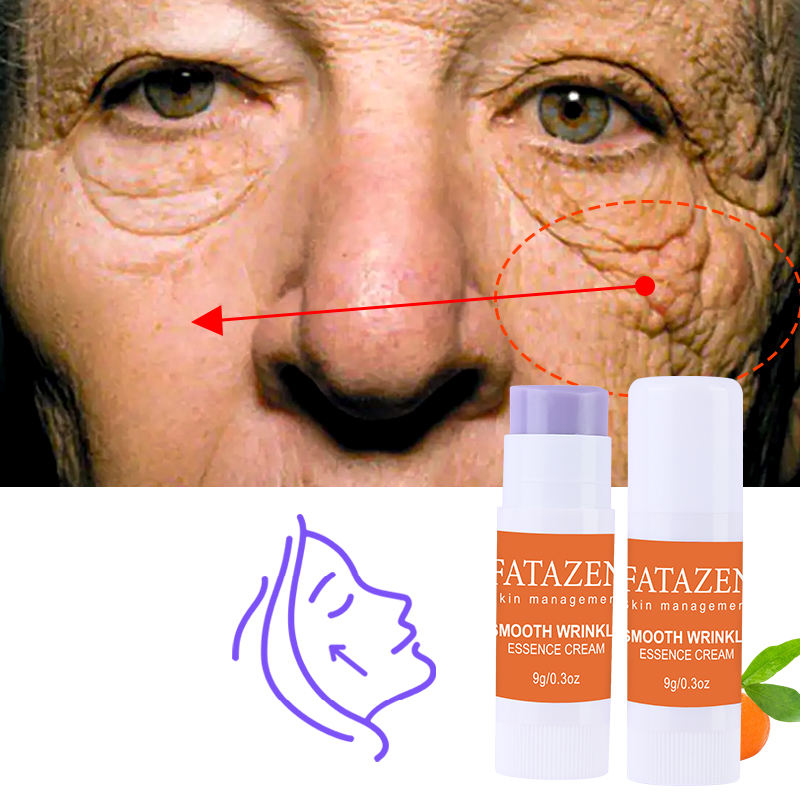 Wholesale Smooth Wrinkle Essence Face Cream Stick Anti Aging Moisturizing Moisturizer Wholesale OEM Fine Lines Facial Cream