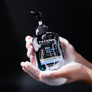 OEM Luxury Foaming Smoothing Anti Acne Deep Cleansing Face Wash Wholesale Blue Copper Peptide Cleansing Gel Facial Cleanser