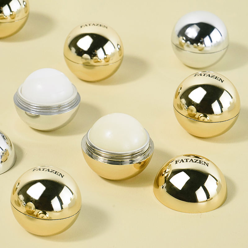 Custom Label Moisturizing Plumping Natural Plant Organic Hot Selling Beautiful Lip Care Honey Round Lipstick Lip Balm
