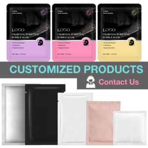 GUOCUI BIO TECH Organic Deep Cleansing Control Hydrating Pore Reduce Blackhead Remover Black Bamboo Charcoal Sheet Mask for Face