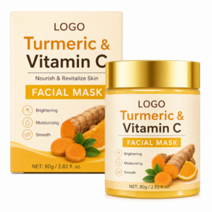 OEM Nourishing Repairing Moisturizing Revitalizing Intense Hydration Healthy Glow Radiant Turmeric Vitamin C Peel Off Mask