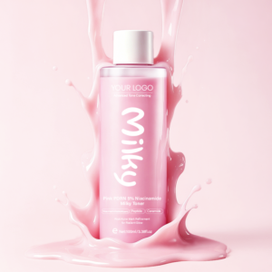 FATAZEN Brightening Whitening Hydrating Balancing Healthy Clear Glow Glass Skin Radiant Pink PDRN 5% Niacinamide Milky Toner