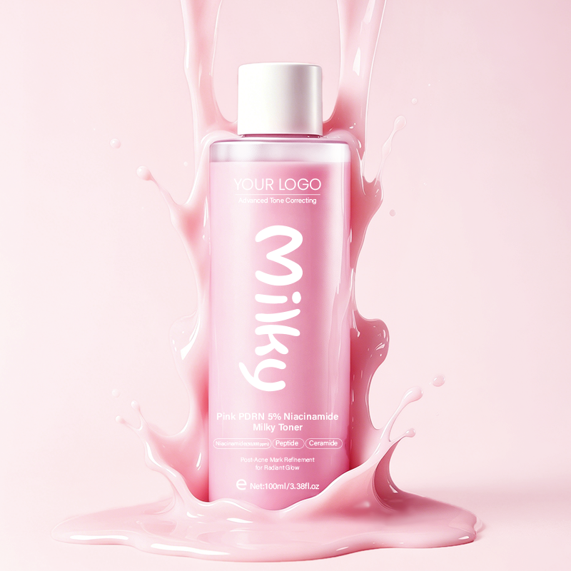 FATAZEN Brightening Whitening Hydrating Balancing Healthy Clear Glow Glass Skin Radiant Pink PDRN 5% Niacinamide Milky Toner