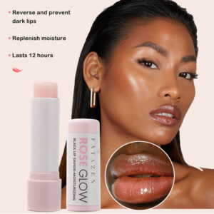 Private Label Lip Care Rose Moisturizing Chapstick OEM Vegan Lightening Hydrating Lip Cream Stick Rose Lip Balm