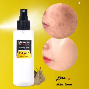 Tiktok Hot Selling 12 Hours Long Lasting Moisturizing Snail Face Toner Skin Care Products Brightening Facial Toner Water Spray