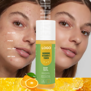 Wholesale Custom Logo Packing Vegan Brightening Hydrating Ance Repair Moning Privare Label Vitamin C Face Toner for Women