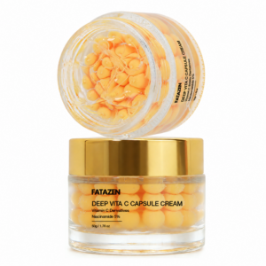 FATAZEN Nourishing Repairing Brightening Smoothing Dark Spot Removal Pore Minimizing Radiant Glow Deep Vita C Capsule Cream