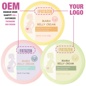 FATAZEN Natural Vegan Stretch Mark Removal Cream Postpartum Scar Maternity Skin Care Removal Stretch Mark Belly Firming Cream