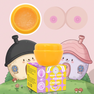 GUOCUI BIO TECH Custom Bottle Pure Natural Gentle Soothing Formula Nipple Areola Areas Intimate Pinkish Brightening Cream