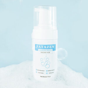 FATAZEN Anti Acne Treatment Salicylic Acid Cleanser Foaming Face Wash OEM ODM 10KG Semi-finished Deep Cleansing Mousse