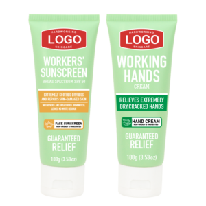 GUOCUI Intensive Barrier Repair Cracked Hand Cream Fast Absorbing FPA 50+ Waterproof Non-Greasy Working Hands Cream Sunscreen