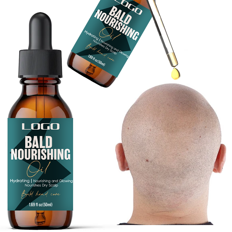 GUOCUI BIO TECH Vegan Organic Natural Hair Treatment Oil Private Label Vitamin E Nourishing OEM/ODM Hair Growth Oil for Bald Men