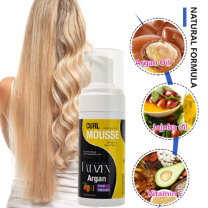 Private Label Hair Care Korea Natural Strong Hold Organic Formula Long-Lasting Hold Rosemary Nourishing Hair Styling Mousse