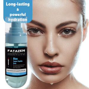 Wholesale Beauty Products Blue Copper Peptide Facial Toner Water Spray OEM Natural Moisturizing Brightening Repair Face Toner