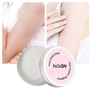 Wholesale Custom Logo Body Care Organic Moisturizing Body Butter Cream OEM Whitening Brightening Whipped Peach Body Butter