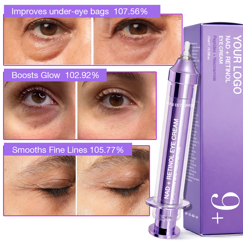 GUOCUI BIO TECH Dark Circle Removal Anti-wrinkle Anti Aging Eye Care Essence No.9 NAD+ Retinol 50 Peptides Smoothing Eye Cream