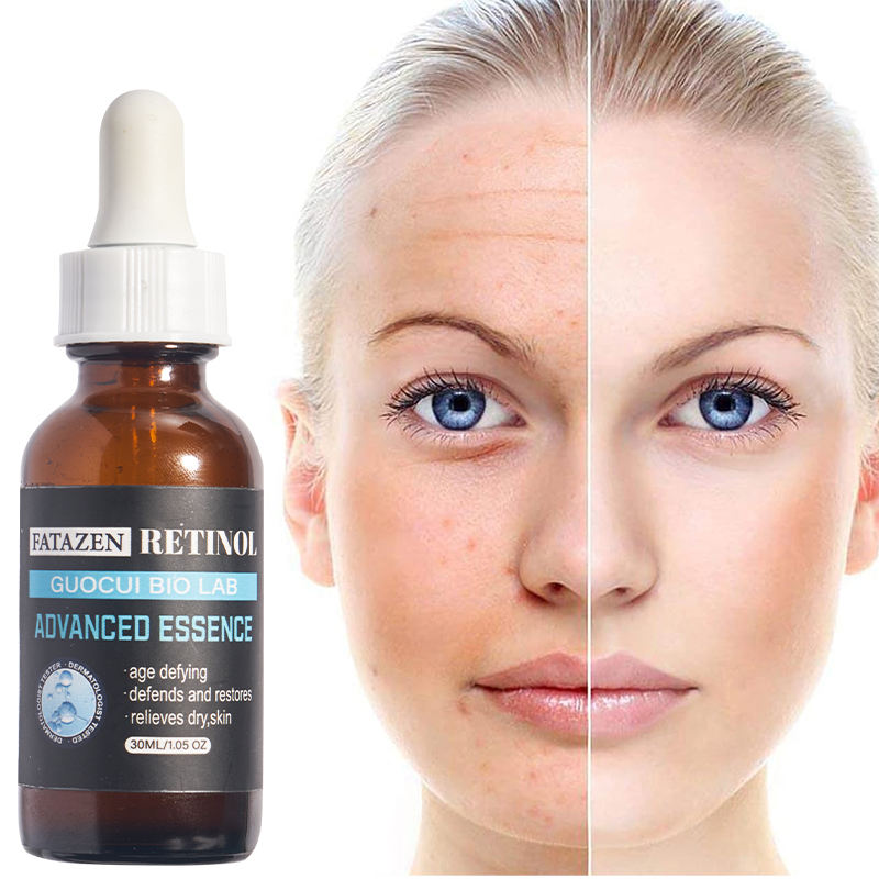 Private Label Skincare Vit C Retinol Face Serum for Night OEM Beauty Products Whitening Hydrating Anti-aging Facial Serum