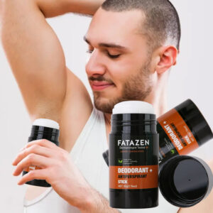 FATAZEN Herbal Deodorant Antiperspirant Stick Body Natural Vegan Sandal Amber Sweat Odor Balm Deodorant Stick Container