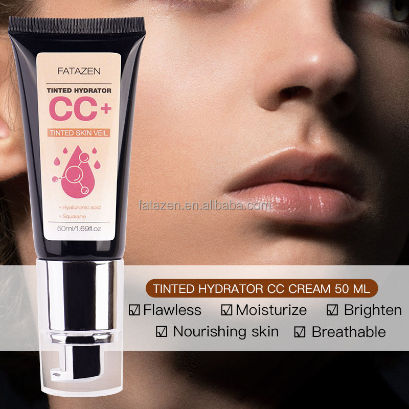 Professional Moisturizing Concealer Cream CC Creams Foundation Cosmetic Long-Lasting Face Body Makeup CC Cream