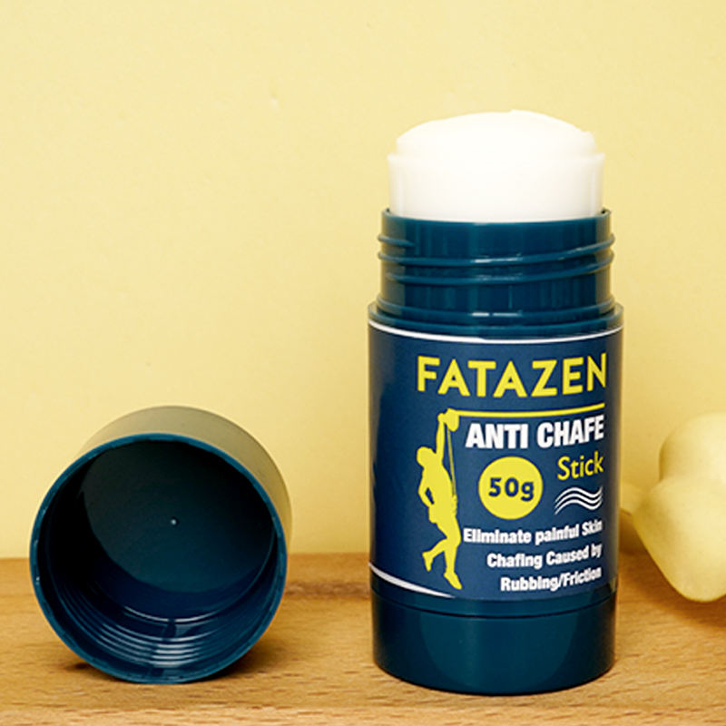 FATAZEN Wholesale Natural Organic Private Label Chub Rub Stick for Thigh Rescue Balm Friction Defense Anti-Chafe Stick