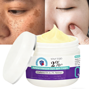 GUOCUI BIO TECH New Arrival 5% Caffeine 2% Retinol Brightening Pigmentation Correctors Powerful Repair Fades Dark Spok Cream