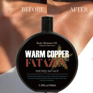 FATAZEN Nature Sunbed Friendly Sun Tan Gel Tanning Accelerator Cream Outdoor Makeup Shimmer Body Oil Organic Shimmering Oil