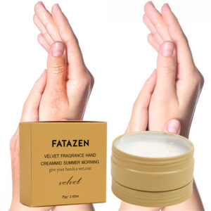 FATAZEN High Quality Repairing Hand Cream Moisturizing Tremella Fuciformis Essence Cream OEM Natural Smoothing Hand Cream