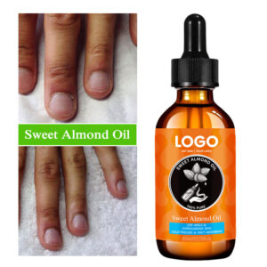 GUOCUI BIO TECH Nail Therapeutic Treatment Strengthening Cuticle Moisturizing Soothing 100% Pure Natural Sweet Almond Nail Oil