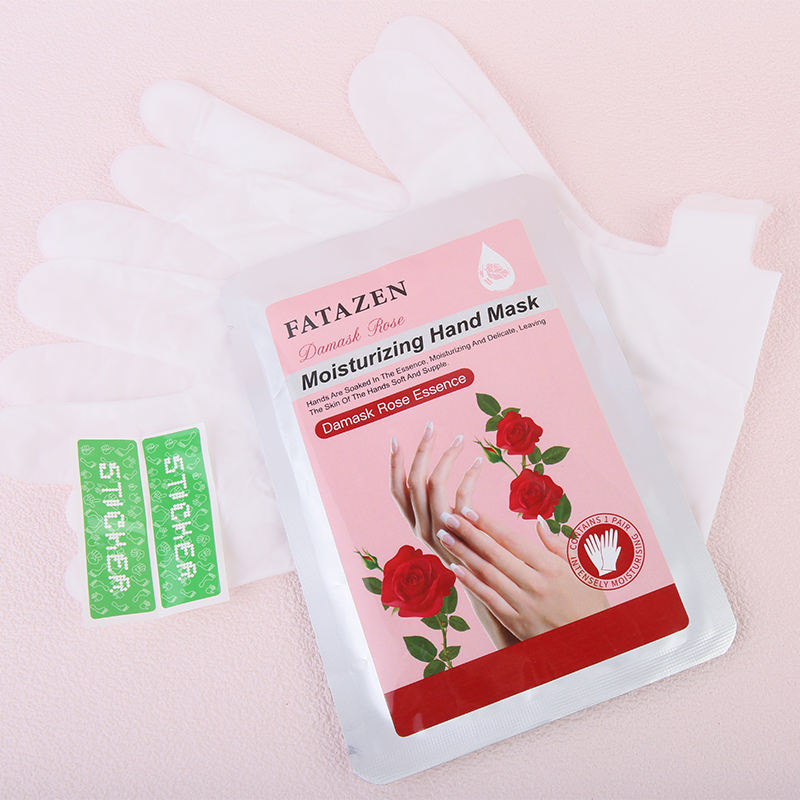 Wholesale Private Label Skin Care Moisturizing Exfoliating Hand Mask Hydrating Spa Peeling Gloves Sheet Hand Manicure Mask