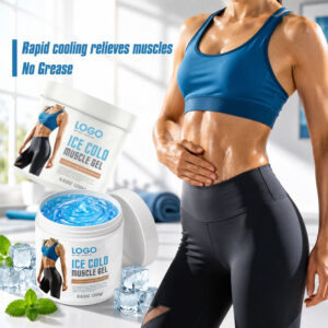 OEM Menthol Peppermint Eucalyptus Aloe Instant Cooling Sore Muscle Relief Refreshing Athlete Professional Ice Cold Muscle Gel
