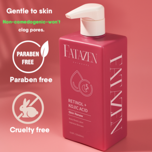 Private Label Organic Retinol Body Lotion Skin Care Products Whitening Moisturizing Kojic Acid Body Boost Moisturizer Body Cream