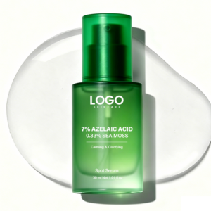 Balancing Calming Soothing Repairing Acne Treatment Redness Relief Spot Removal Azelaic Acid Sea Moss Clear Premium Spot Serum