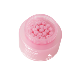Private Label OEM Protecting Conditioning Youthful Bright Skin Plumping Pink PDRN Salmon DNA Collagen Capsule Face Cream