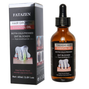 Organic Ginger Essential Oil Hair Growth Serum Personal Care Biotin Regrowth Treatment for Scalp Unisex Oil for Thinning Hair