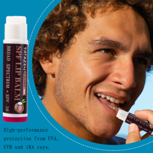 Private Label Lip Care Exfoliating Moisturizing Chapstick OEM Vegan Lightening Hydrating Lip Cream Stick Aloe Vera Lip Balm