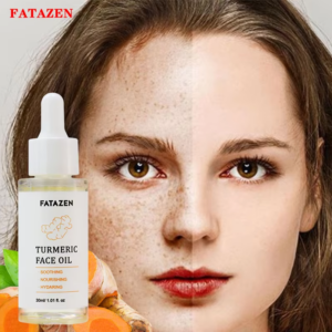 Private Label Organic Face Oil Serum Anti Aging Vitamin C Serums Dry Fine Lines Repair Damaged Whitening Turmeric Facial Serum