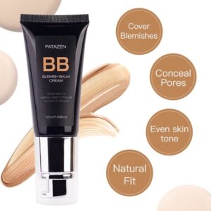 Korean Skin Care Sticker Brightening Liquid BB Cream Whitening Moisturizing Beauty Cosmetics Foundation Base Makeup Concealer