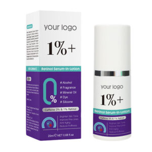 GUOCUI BIO TECH Anti-Puffiness Fine Lines Anti-wrinkle Brightening Powerful 1% Retinol Caffeine Face Serum Lotion for All Skin