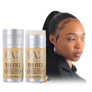 Private Label Waterproof Ultra Hold Invisible Hair Wig Glue Edge Control Hair Wax Stick Unisex Extra Strong Hold Hair Wax Stick