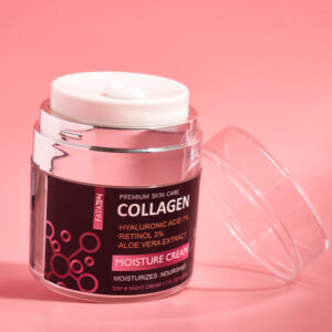 Private Label Anti-aging Hyaluronic Acid 7% Retinol 3% Collagen Face Cream Skincare Herbal Repairing Moisturizing Facial Cream
