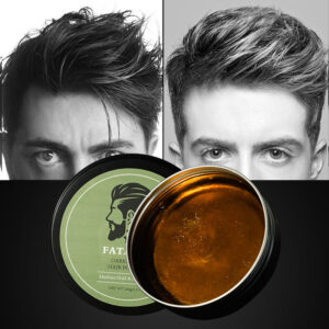 FATAZEN Wax Stick Avocado Biotin Hair Mud Organic Matte Natural Styling Powerful Free Styling Vegan Hair Wax Unisex Hair Mud